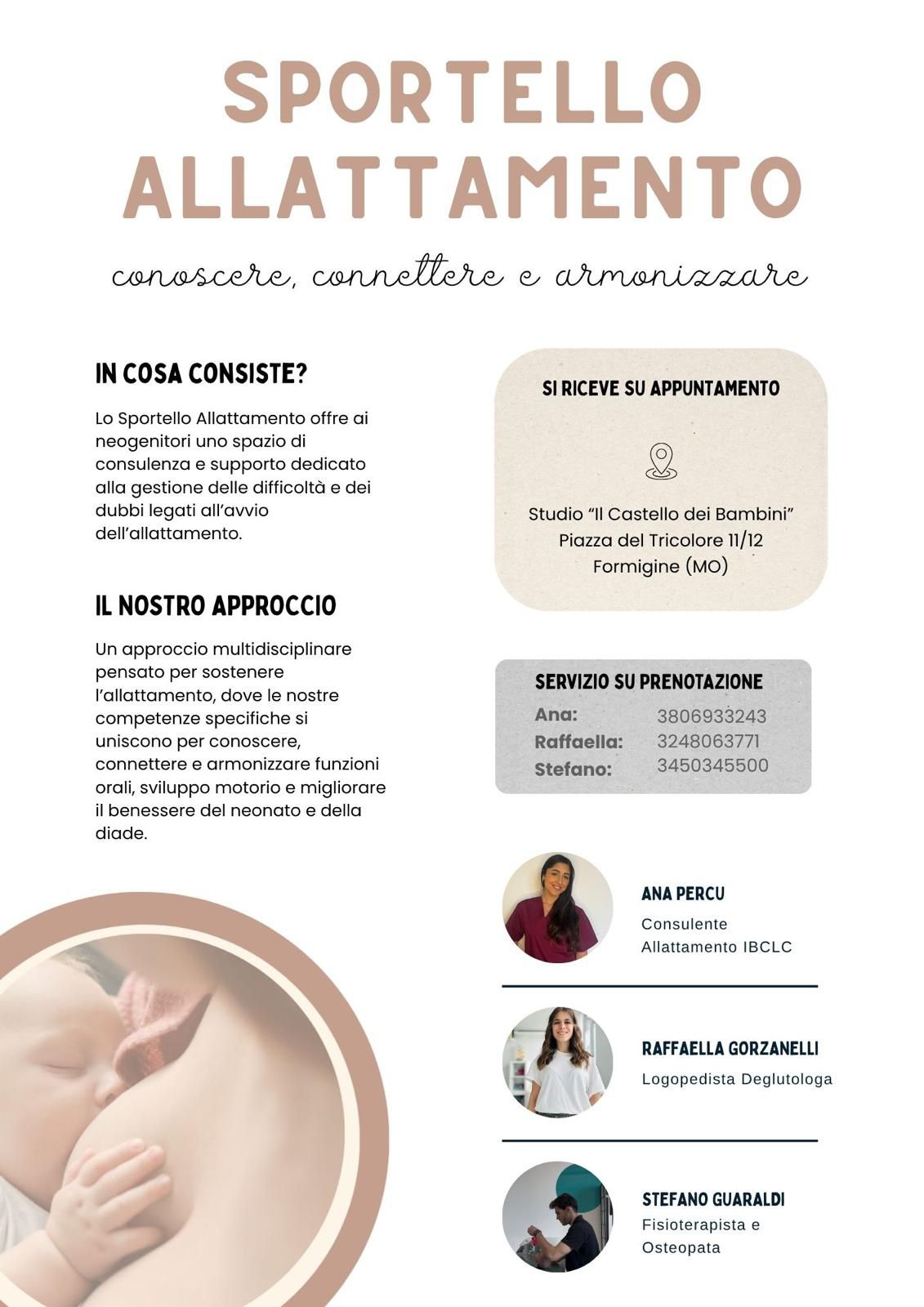 Volantino dello Sportello Allattamento