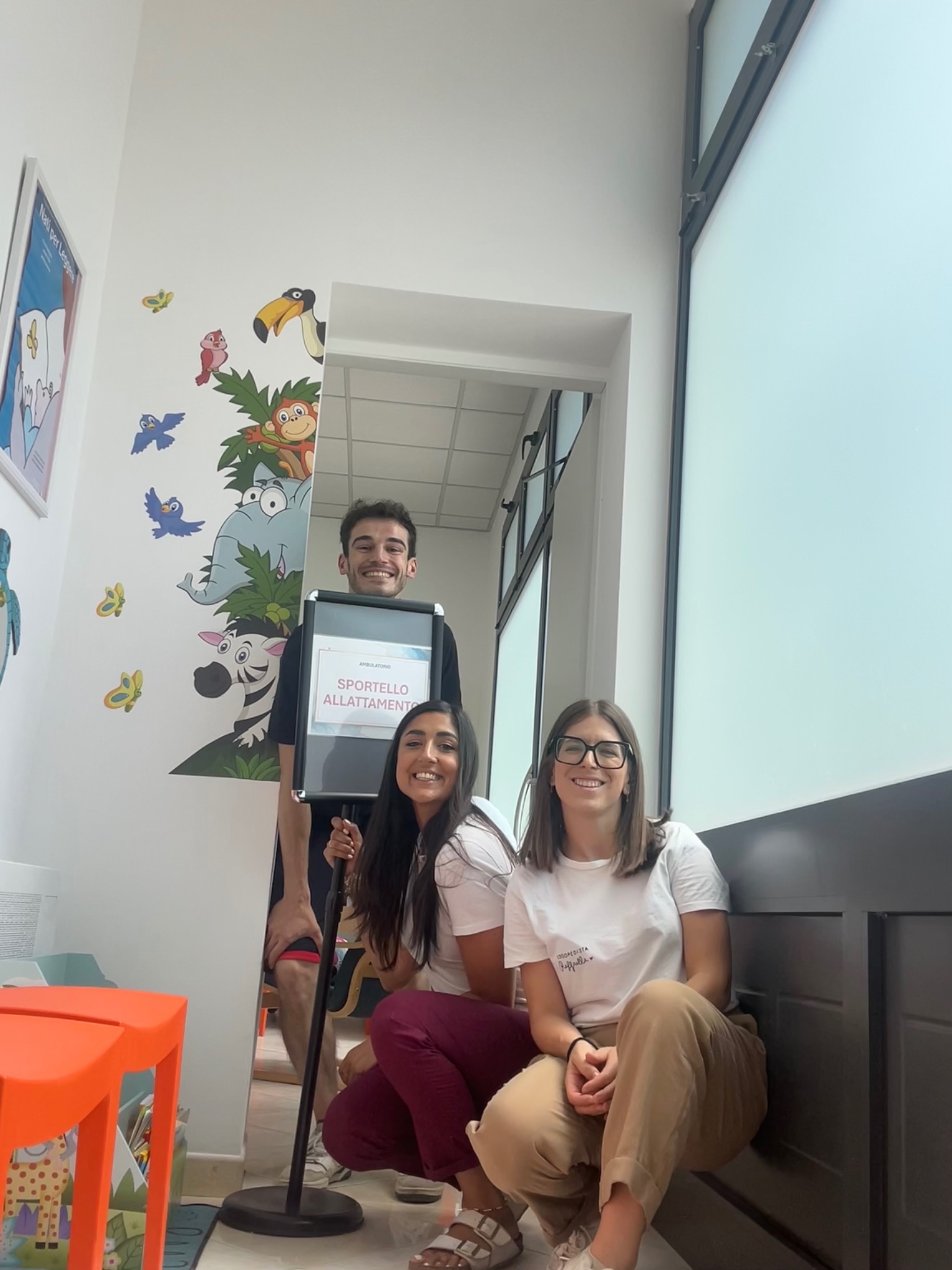 Il team dello Sportello Allattamento Modenese